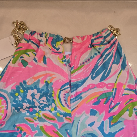 NWT Lilly Pulitzer Halter Tank Top - Picture 3 of 3